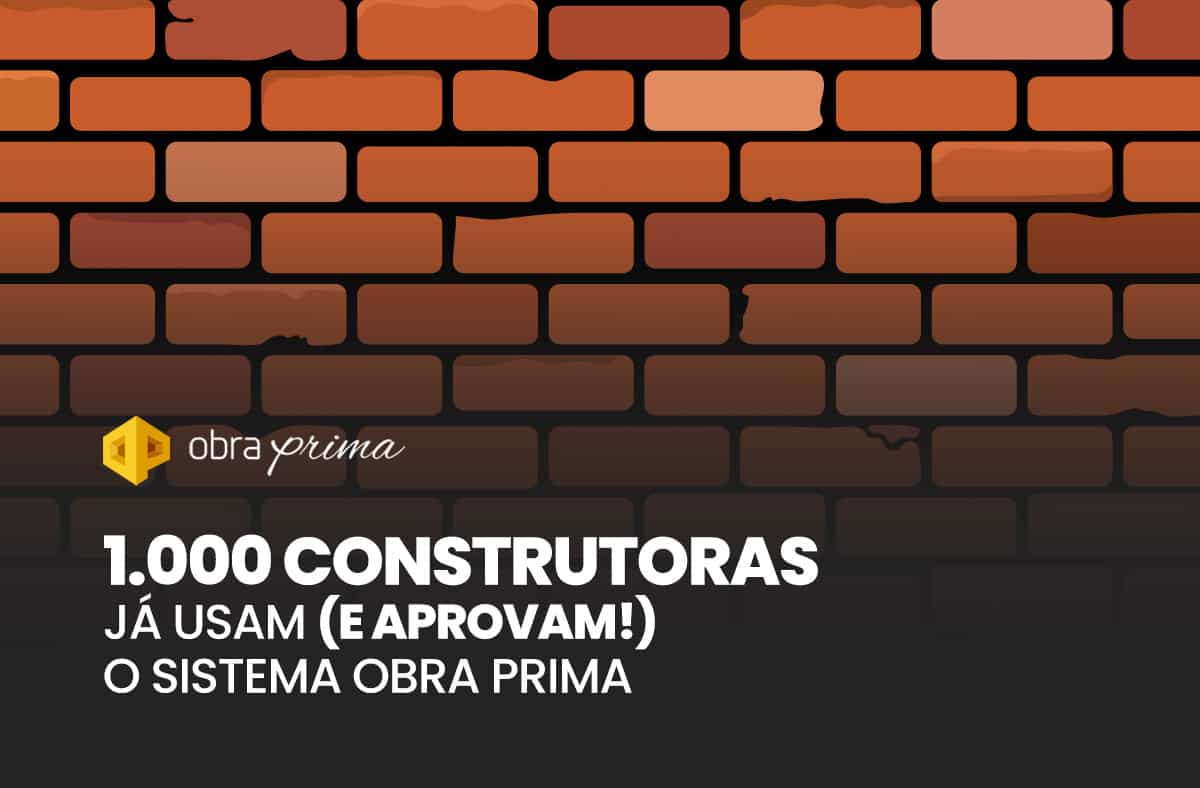 1000 construtoras Obra Prima