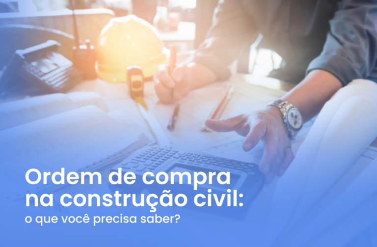 Ordem de compra na construção civil